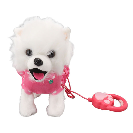Electronic Plush Dog Interactive Puppy Singing Walking Toy with Remote Control Leash Kids Toddler Birthday V1294-YM0521-3115230020711