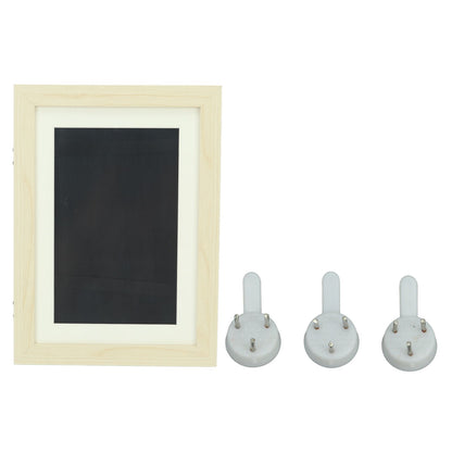 Kids Art Frame Composite Wood Front Opening Changeable Magnetic Picture Display for Crafts Drawing Wood V1294-YM0521-3115230022513