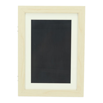 Kids Art Frame Composite Wood Front Opening Changeable Magnetic Picture Display for Crafts Drawing Wood V1294-YM0521-3115230022513