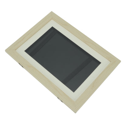 Kids Art Frame Composite Wood Front Opening Changeable Magnetic Picture Display for Crafts Drawing Wood V1294-YM0521-3115230022513