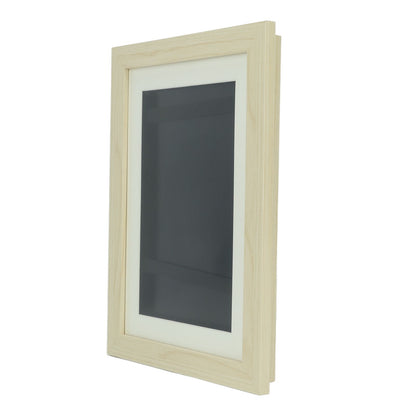 Kids Art Frame Composite Wood Front Opening Changeable Magnetic Picture Display for Crafts Drawing Wood V1294-YM0521-3115230022513