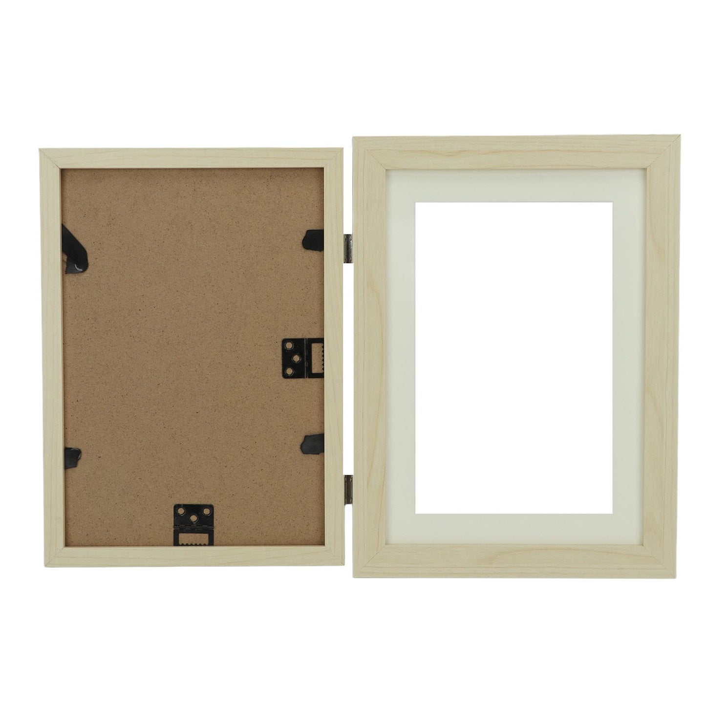 Kids Art Frame Composite Wood Front Opening Changeable Magnetic Picture Display for Crafts Drawing Wood V1294-YM0521-3115230022513