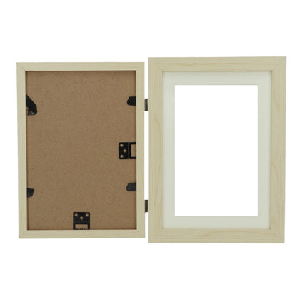 Kids Art Frame Composite Wood Front Opening Changeable Magnetic Picture Display for Crafts Drawing Wood V1294-YM0521-3115230022513
