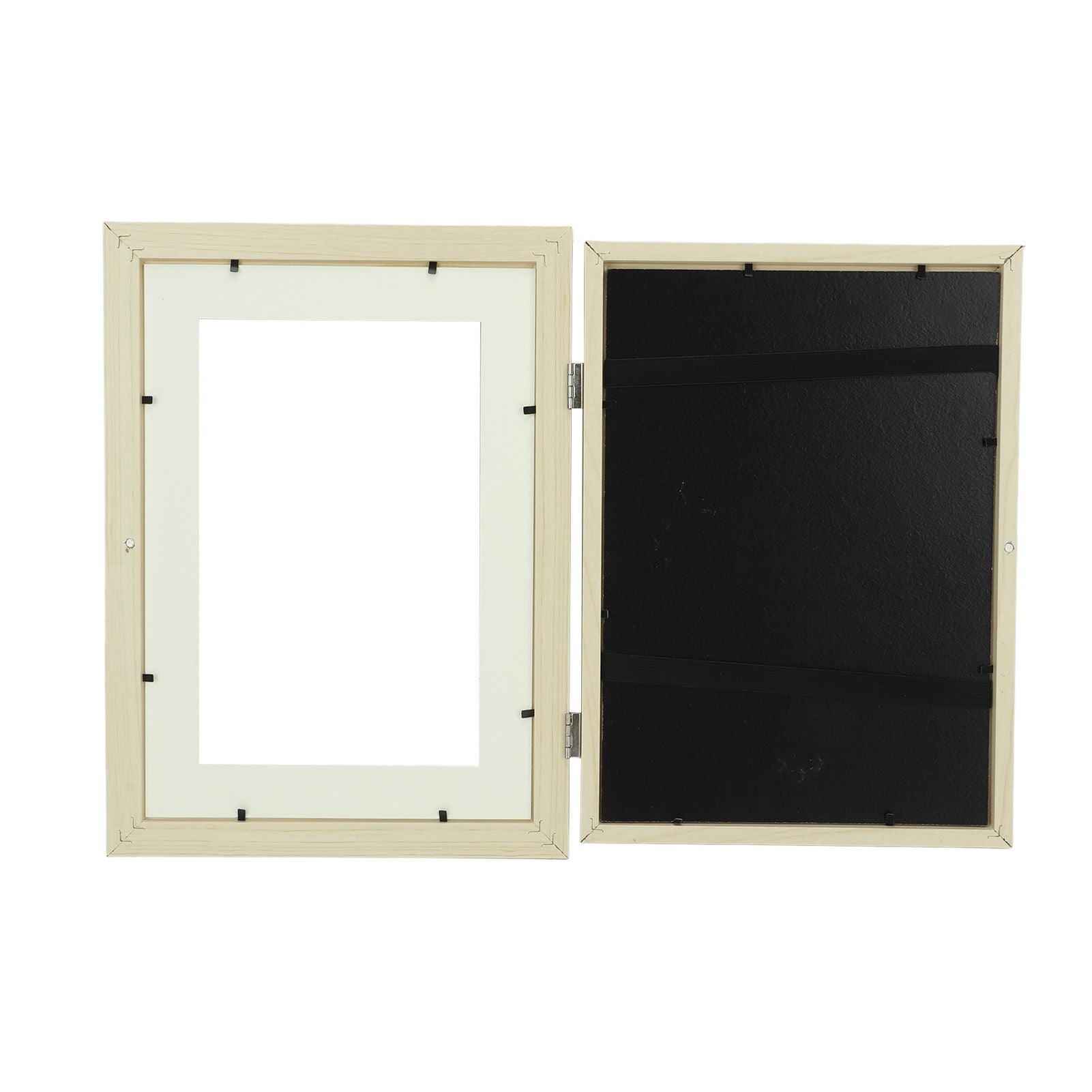 Kids Art Frame Composite Wood Front Opening Changeable Magnetic Picture Display for Crafts Drawing Wood V1294-YM0521-3115230022513