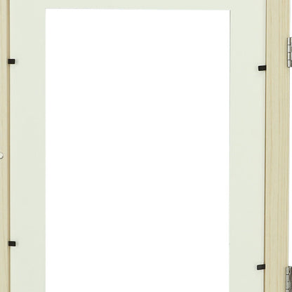 Kids Art Frame Composite Wood Front Opening Changeable Magnetic Picture Display for Crafts Drawing Wood V1294-YM0521-3115230022513