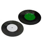 2pcs Record Coasters Retro Funny Unique Recordings Disk Coasters for Drink Bars Coffee V1294-YM0521-3115230030211