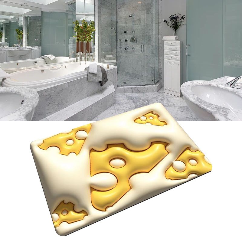 Diatomaceous Earth Floor Mat 3D Visual Water Absorbent Fast Drying Floor Mat for Bathroom H4 V1294-YM0521-3115230030313