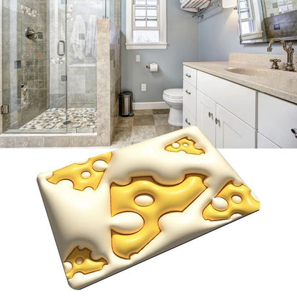 Diatomaceous Earth Floor Mat 3D Visual Water Absorbent Fast Drying Floor Mat for Bathroom H4 V1294-YM0521-3115230030313