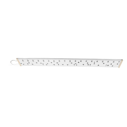 Kids Growth Chart Accurate Baby Height Growth Chart Ruler Removable Canvas Wall Hanging Measurement Chart for V1294-YM0521-3115230034912
