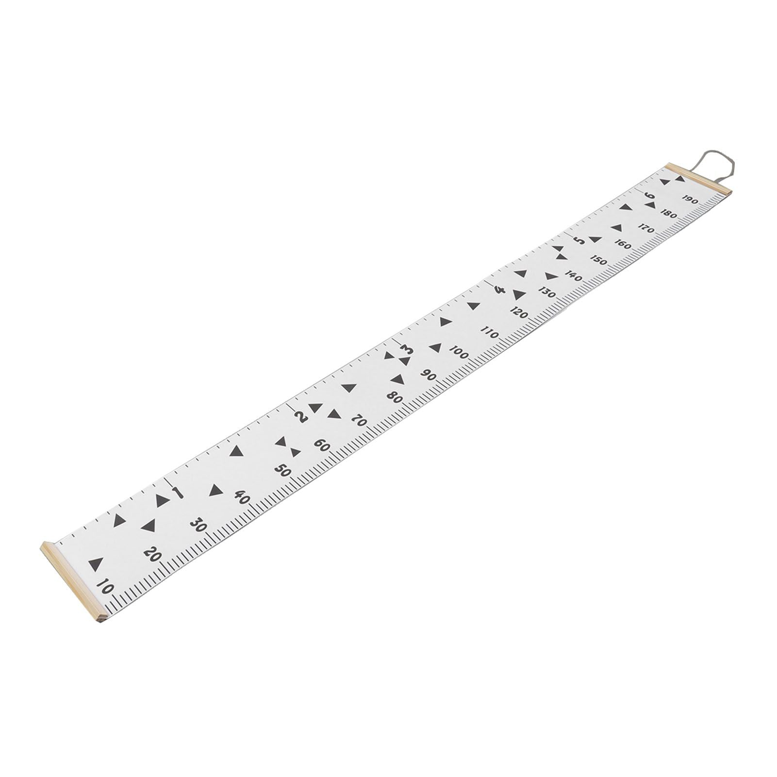 Kids Growth Chart Accurate Baby Height Growth Chart Ruler Removable Canvas Wall Hanging Measurement Chart for V1294-YM0521-3115230034912