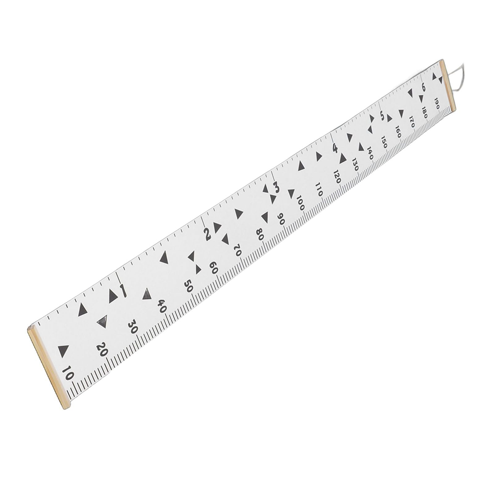 Kids Growth Chart Accurate Baby Height Growth Chart Ruler Removable Canvas Wall Hanging Measurement Chart for V1294-YM0521-3115230034912