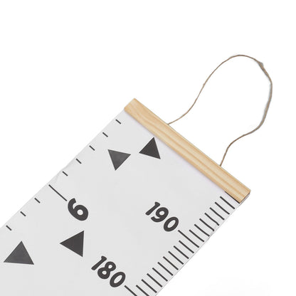 Kids Growth Chart Accurate Baby Height Growth Chart Ruler Removable Canvas Wall Hanging Measurement Chart for V1294-YM0521-3115230034912