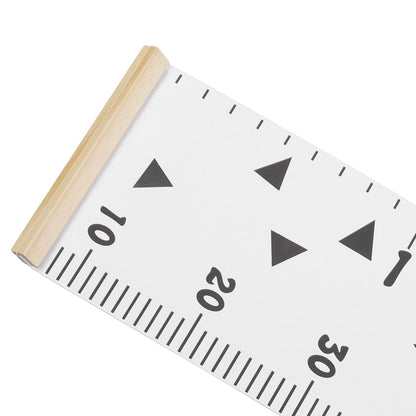 Kids Growth Chart Accurate Baby Height Growth Chart Ruler Removable Canvas Wall Hanging Measurement Chart for V1294-YM0521-3115230034912