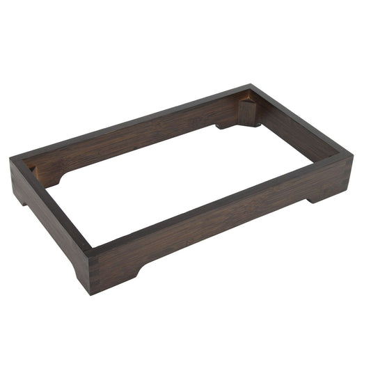 Induction Cooker Wood Frame Minimalist Stable Embedded Electric Tea Stove Base Frame for Tea Cooking V1294-YM0521-3116230002111