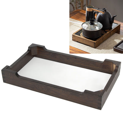 Induction Cooker Wood Frame Minimalist Stable Embedded Electric Tea Stove Base Frame for Tea Cooking V1294-YM0521-3116230002111