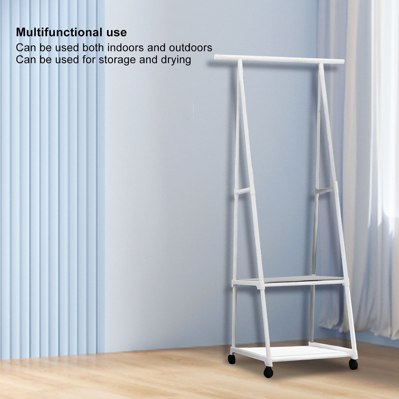Clothing Garment Rack Multifunctional Triangular Movable Multi Layer Storage Heavy Duty Clothing Rack for V1294-YM0521-3116230002911