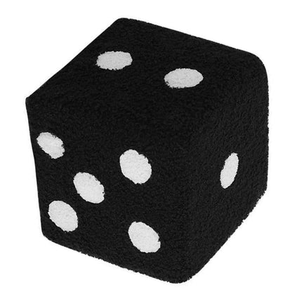 Foot Stool Soft Comfortable Simple Warm Sturdy Base Cube Stool for Home Living Room Bedroom Black 20x20x20cm V1294-YM0521-3116230003013