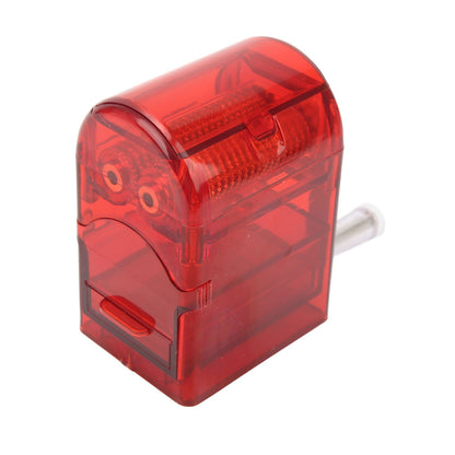 Hand Crank Pattern Smoking Crusher Plastic Cigarette Grinder Hand Operated Tobacco Mill Red V1294-YM0521-3117220271412