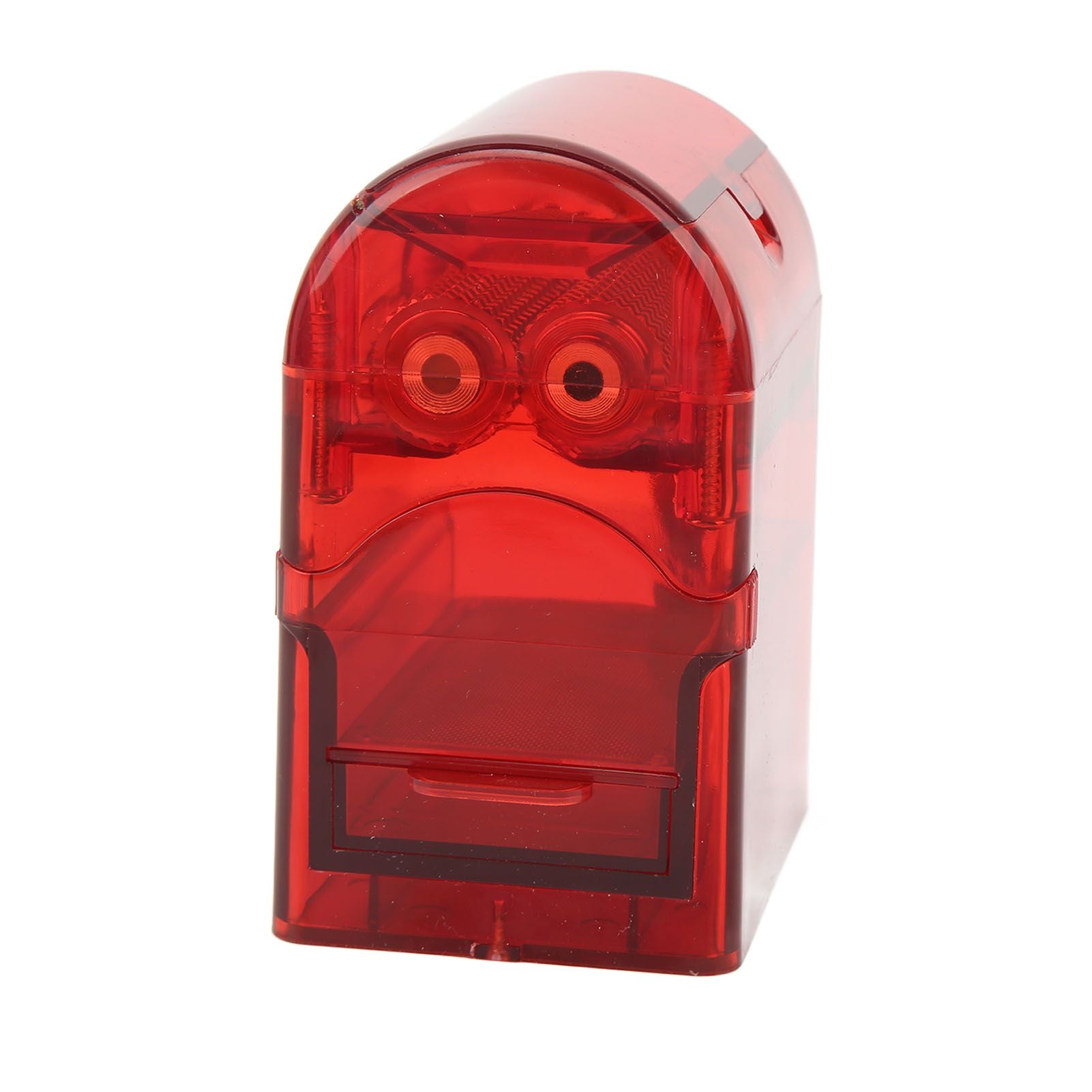 Hand Crank Pattern Smoking Crusher Plastic Cigarette Grinder Hand Operated Tobacco Mill Red V1294-YM0521-3117220271412