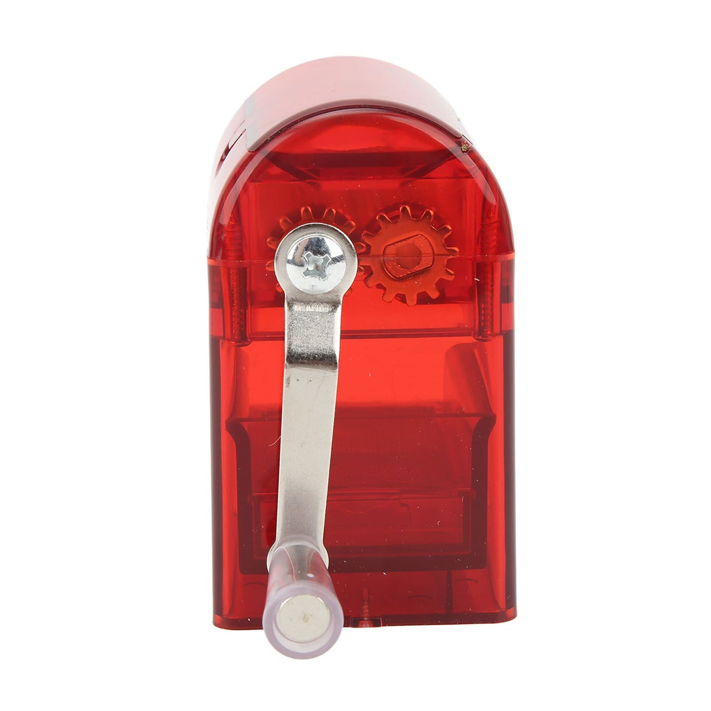 Hand Crank Pattern Smoking Crusher Plastic Cigarette Grinder Hand Operated Tobacco Mill Red V1294-YM0521-3117220271412