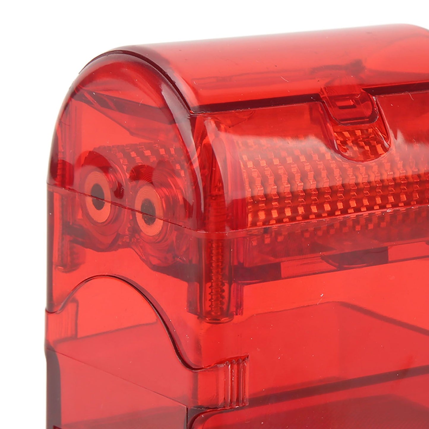 Hand Crank Pattern Smoking Crusher Plastic Cigarette Grinder Hand Operated Tobacco Mill Red V1294-YM0521-3117220271412