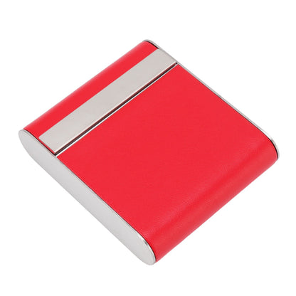 Aluminum Alloy Cigarette Case Box Hold 20pcs Flip for Men Women Smoking Accessories Red V1294-YM0521-3117220273014