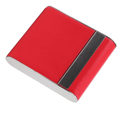 Aluminum Alloy Cigarette Case Box Hold 20pcs Flip for Men Women Smoking Accessories Red V1294-YM0521-3117220273014