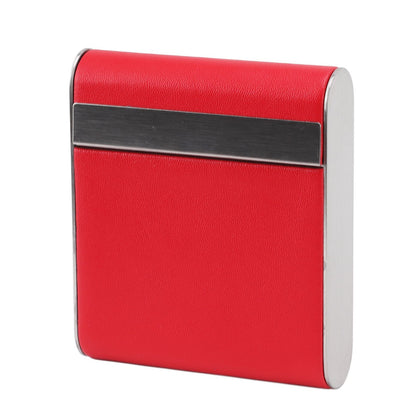Aluminum Alloy Cigarette Case Box Hold 20pcs Flip for Men Women Smoking Accessories Red V1294-YM0521-3117220273014