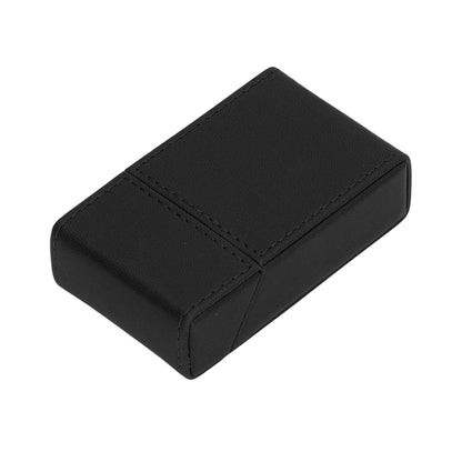 Cigarettes Box PU Leather Holder Cigarettes Box Case for 20PCS Cigarettes Travel Home Black V1294-YM0521-3117220274511