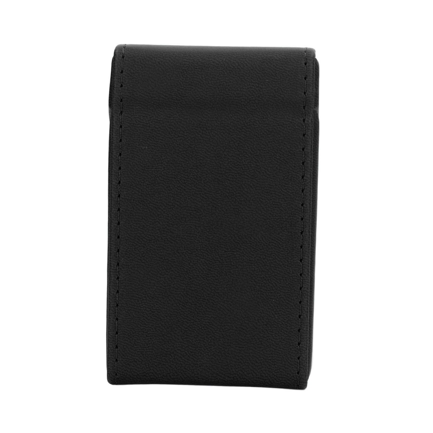 Cigarettes Box PU Leather Holder Cigarettes Box Case for 20PCS Cigarettes Travel Home Black V1294-YM0521-3117220274511