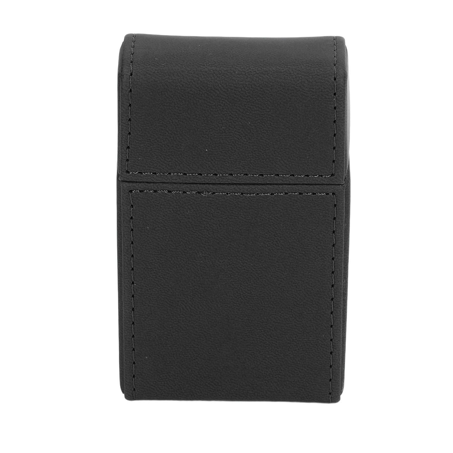 Cigarettes Box PU Leather Holder Cigarettes Box Case for 20PCS Cigarettes Travel Home Black V1294-YM0521-3117220274511