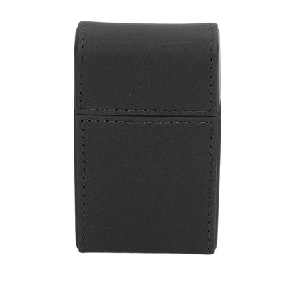Cigarettes Box PU Leather Holder Cigarettes Box Case for 20PCS Cigarettes Travel Home Black V1294-YM0521-3117220274511