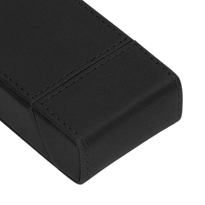 Cigarettes Box PU Leather Holder Cigarettes Box Case for 20PCS Cigarettes Travel Home Black V1294-YM0521-3117220274511