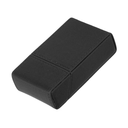 Cigarettes Box PU Leather Holder Cigarettes Box Case for 20PCS Cigarettes Travel Home Black V1294-YM0521-3117220274511