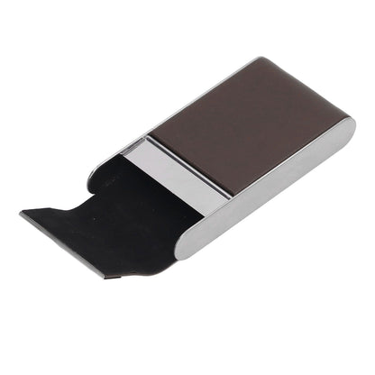 Cigarette Case Stainless Steel Cigarette Container Holder Men Women Portable Cigarette Box Coffee V1294-YM0521-3117220275211