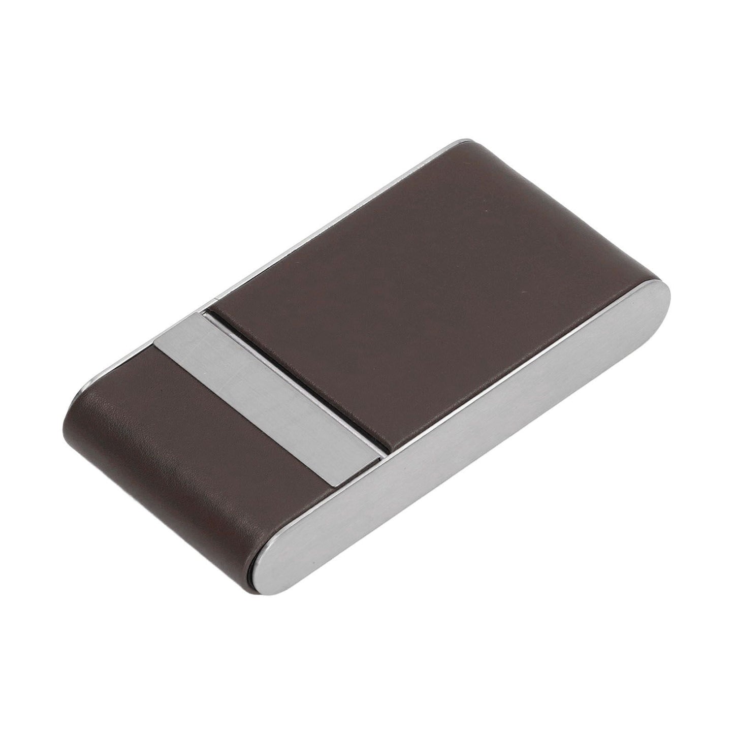 Cigarette Case Stainless Steel Cigarette Container Holder Men Women Portable Cigarette Box Coffee V1294-YM0521-3117220275211
