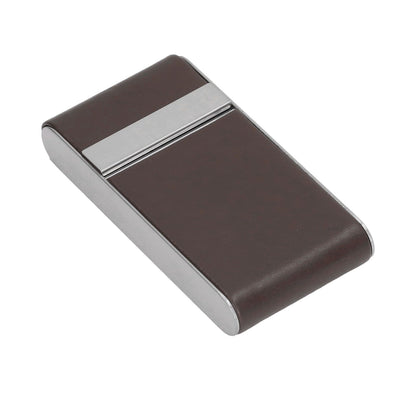 Cigarette Case Stainless Steel Cigarette Container Holder Men Women Portable Cigarette Box Coffee V1294-YM0521-3117220275211