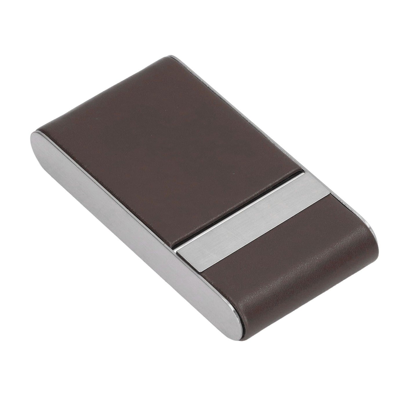 Cigarette Case Stainless Steel Cigarette Container Holder Men Women Portable Cigarette Box Coffee V1294-YM0521-3117220275211