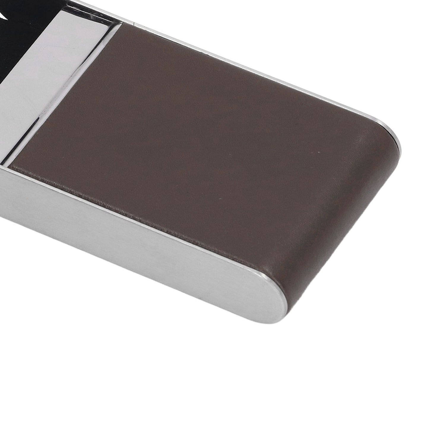 Cigarette Case Stainless Steel Cigarette Container Holder Men Women Portable Cigarette Box Coffee V1294-YM0521-3117220275211