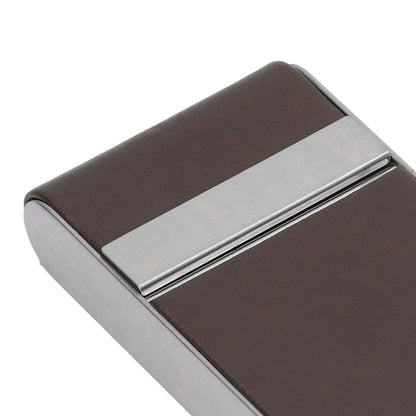 Cigarette Case Stainless Steel Cigarette Container Holder Men Women Portable Cigarette Box Coffee V1294-YM0521-3117220275211