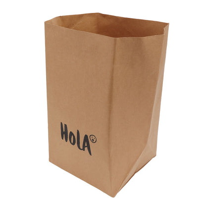 Paper Bag Water Washing Large Capacity Grocery Storage Kraft Paper Bag for Home Kitchen Extra Large Size HOLA V1294-YM0521-3117220277514