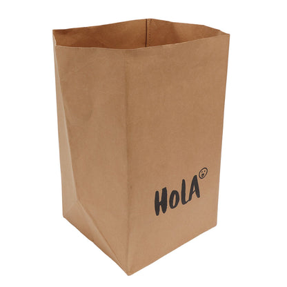 Paper Bag Water Washing Large Capacity Grocery Storage Kraft Paper Bag for Home Kitchen Extra Large Size HOLA V1294-YM0521-3117220277514
