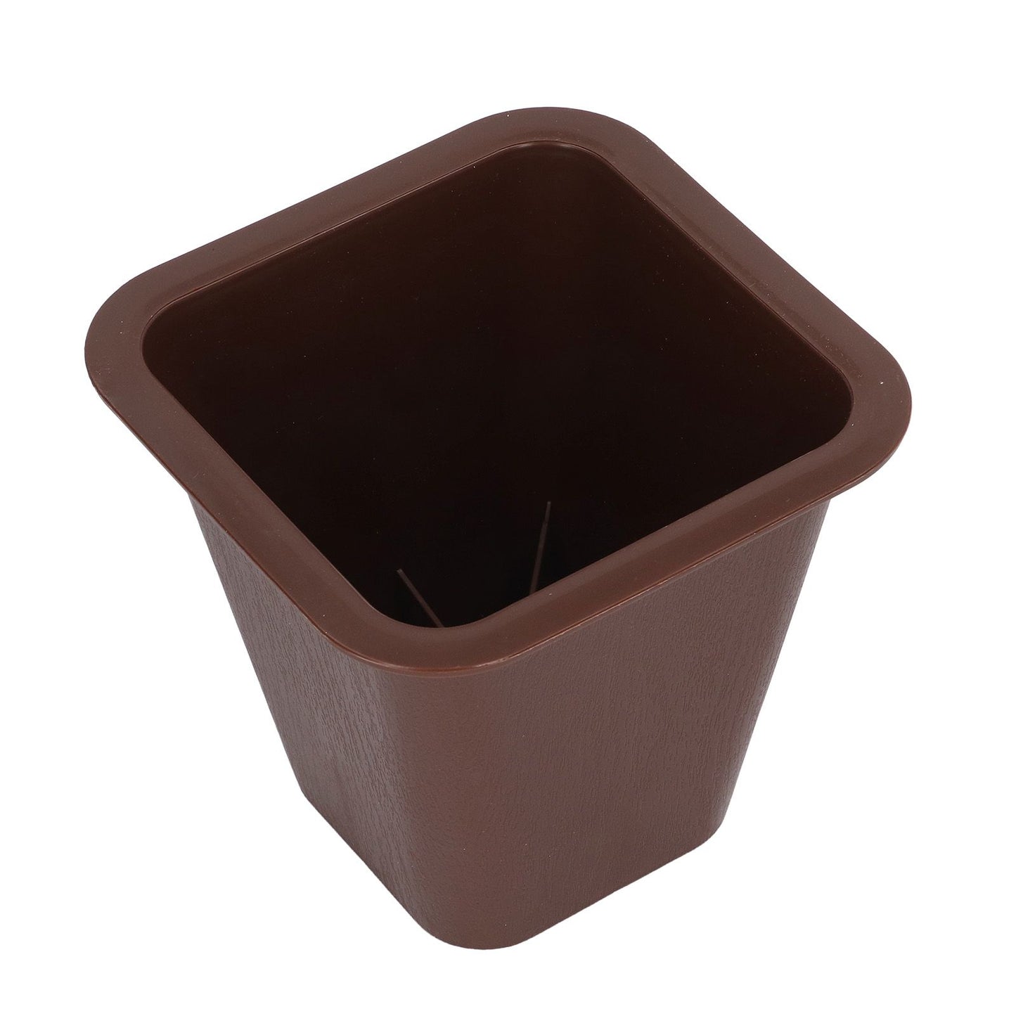 6 Pcs Furniture Risers Plastic Antislip Bed Risers Wood Grain for Storage Desk Sofa Chair Washing Machine V1294-YM0521-3117220279611