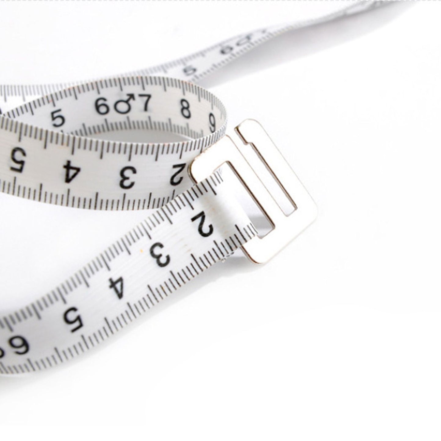 Round BMI Measuring Tape Automatic Retractable Waistline Tape Calculator Portable Health Tape Measures Tools V1294-YM0521-3117220281811