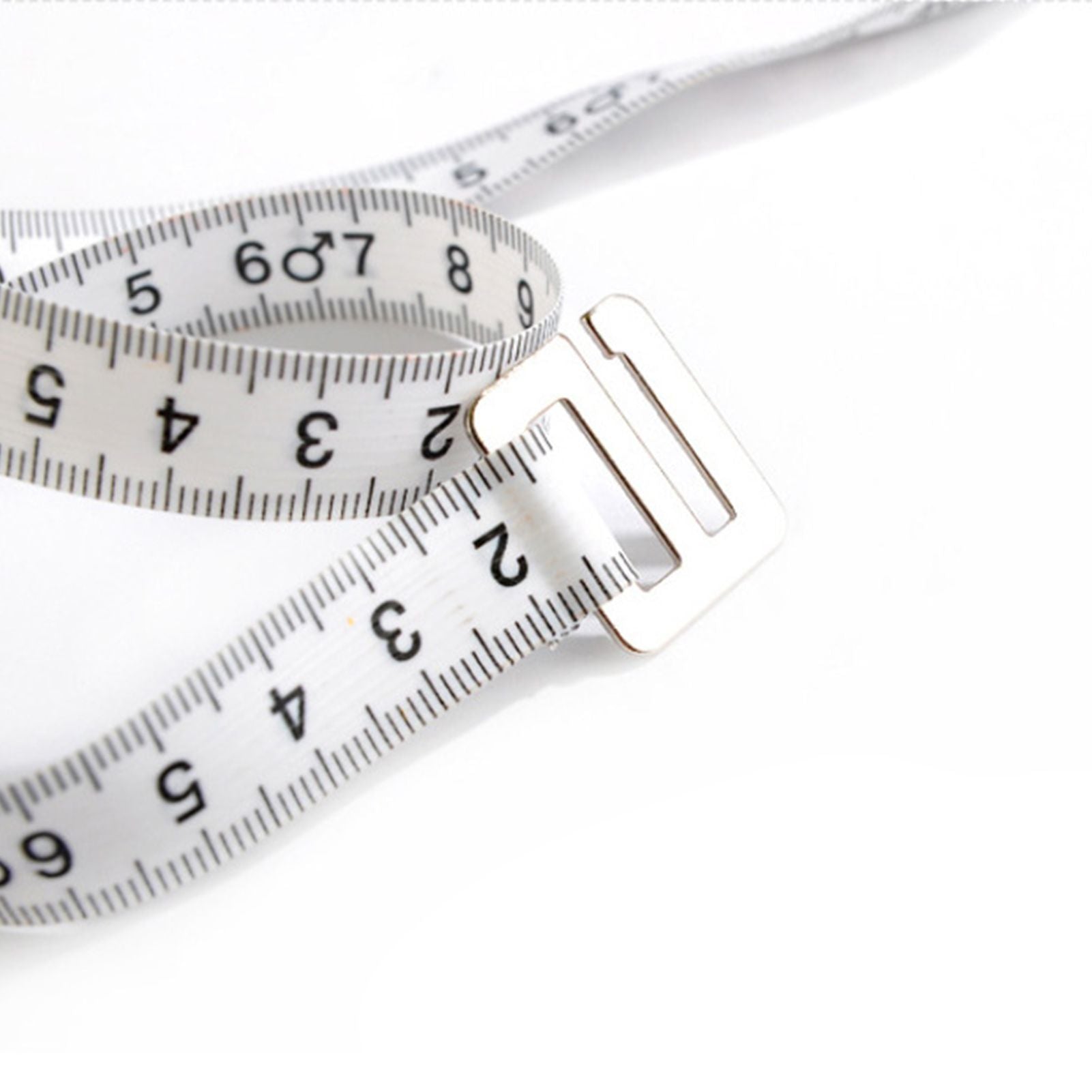 Round BMI Measuring Tape Automatic Retractable Waistline Tape Calculator Portable Health Tape Measures Tools V1294-YM0521-3117220281811