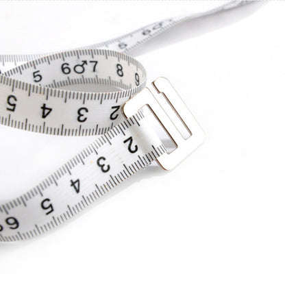 Round BMI Measuring Tape Automatic Retractable Waistline Tape Calculator Portable Health Tape Measures Tools V1294-YM0521-3117220281811