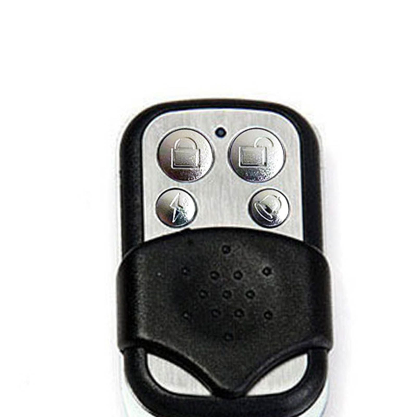 433MHz Wireless Remote Control Switch Cloning Key Fob Doorbells With Keychain for Home Garage Blue 27A 12V 4 V1294-YM0521-3117220283211