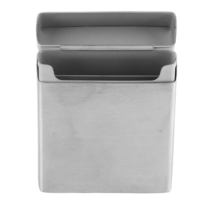 Cigarette Holder Case Stainless Steel Large Capacity Small Portable Cigarette Case for 20 Cigarettes V1294-YM0521-3117220284411