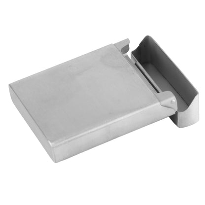 Cigarette Holder Case Stainless Steel Large Capacity Small Portable Cigarette Case for 20 Cigarettes V1294-YM0521-3117220284411