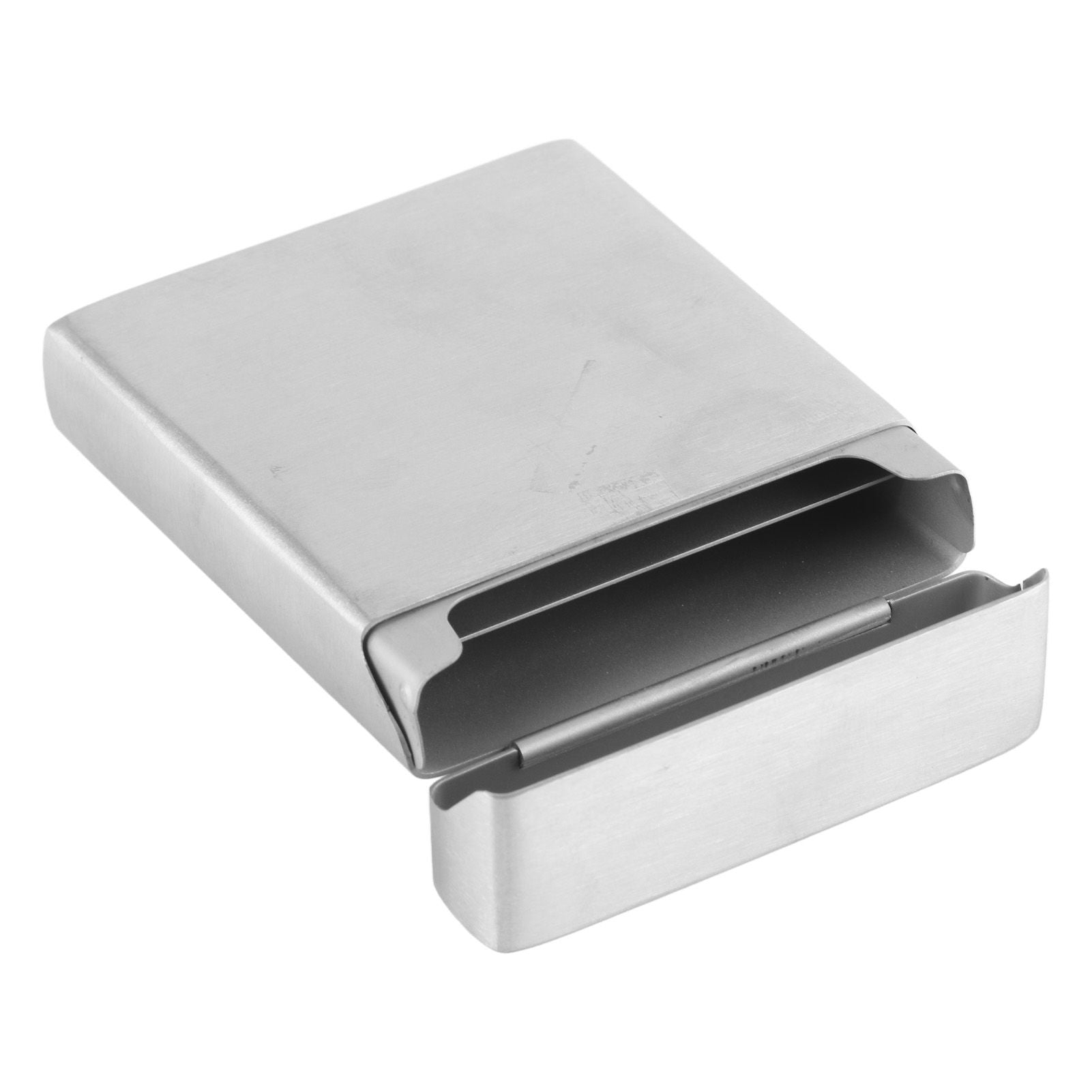 Cigarette Holder Case Stainless Steel Large Capacity Small Portable Cigarette Case for 20 Cigarettes V1294-YM0521-3117220284411
